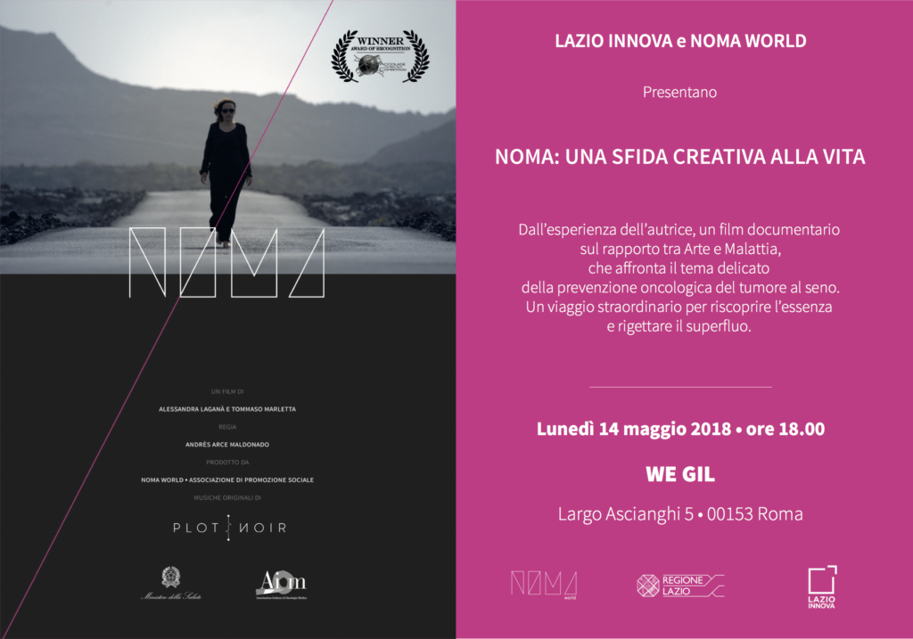 Invito all'evento NOMA WeGill - Roma